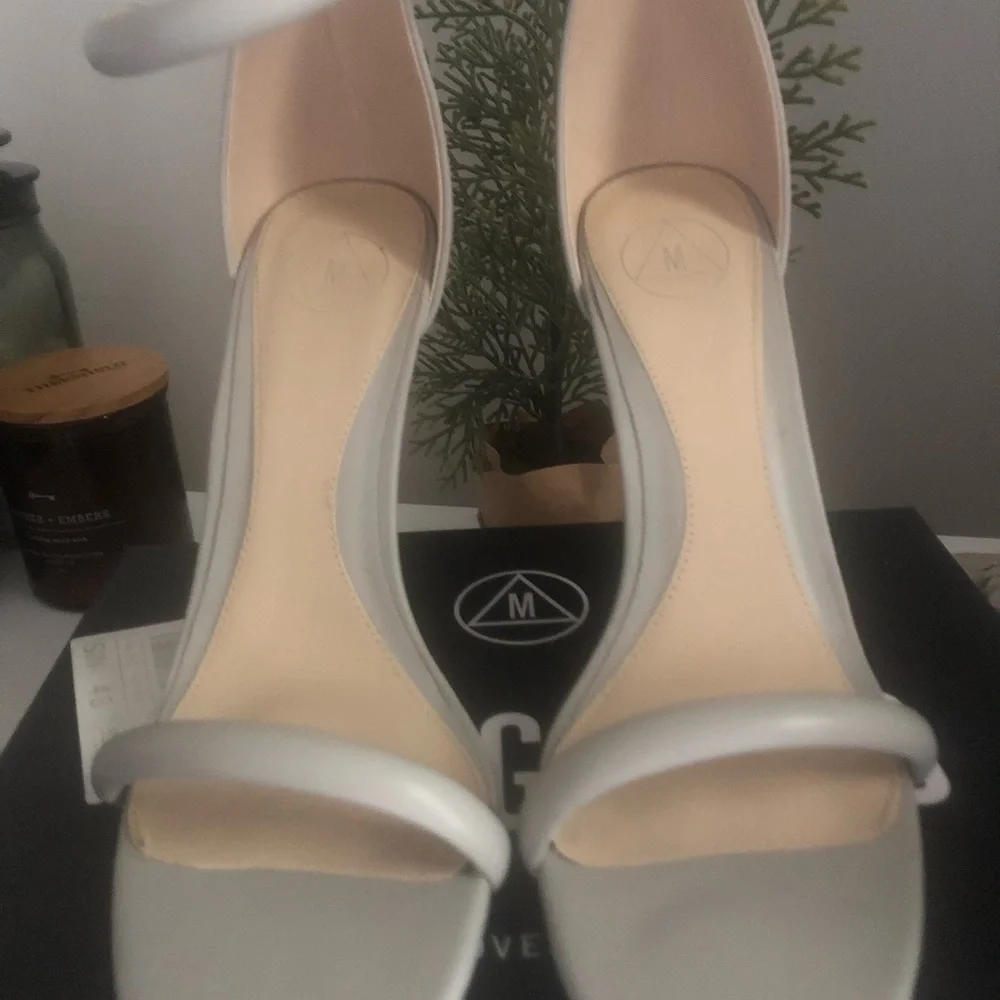 STILL AVAILABLE: Missguided Rounded Strap Barely There Heel